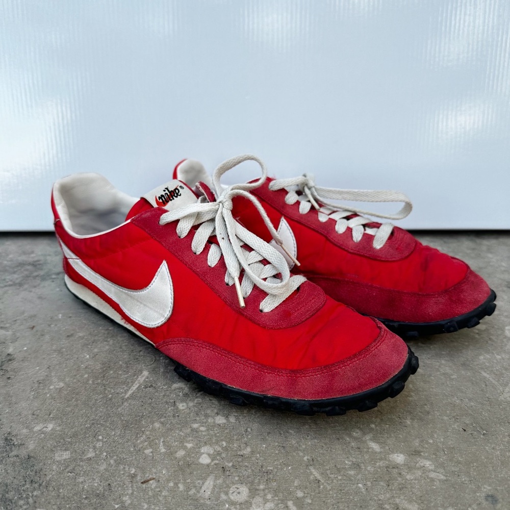 Red Nike Waffle Racers